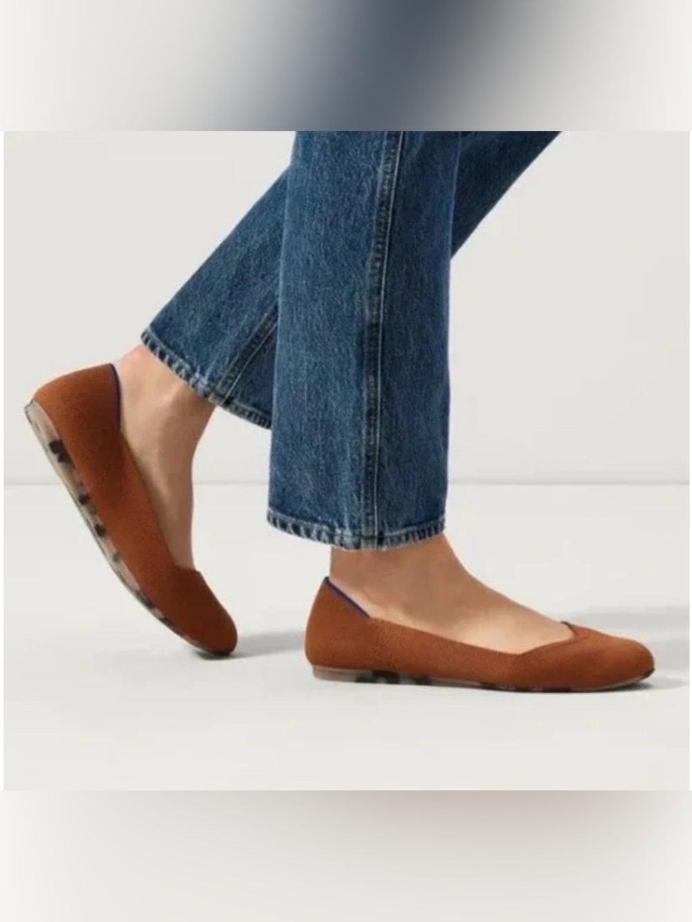 Rothy's The Flat in Brandy Size 9.5
